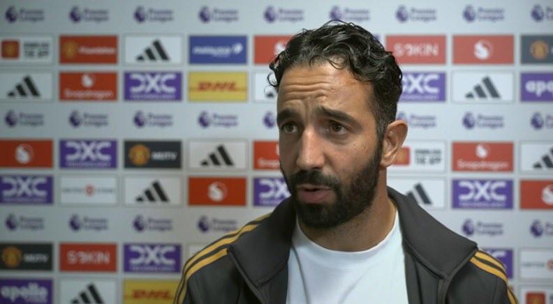 阿莫林：今天的比赛很公平，我们是表现更好的球队